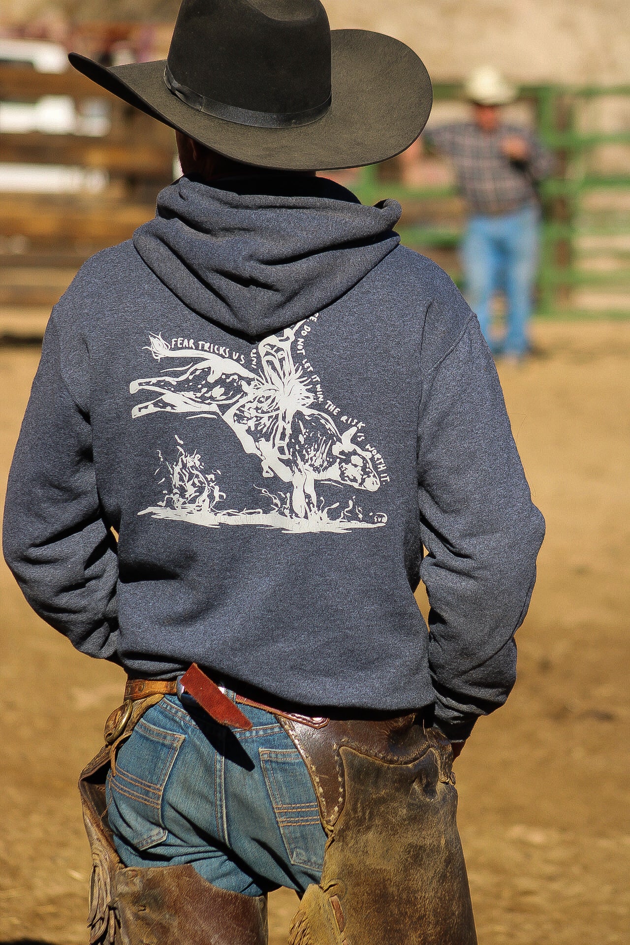 “The Risk is Worth It” Bull Rider Hoodie
