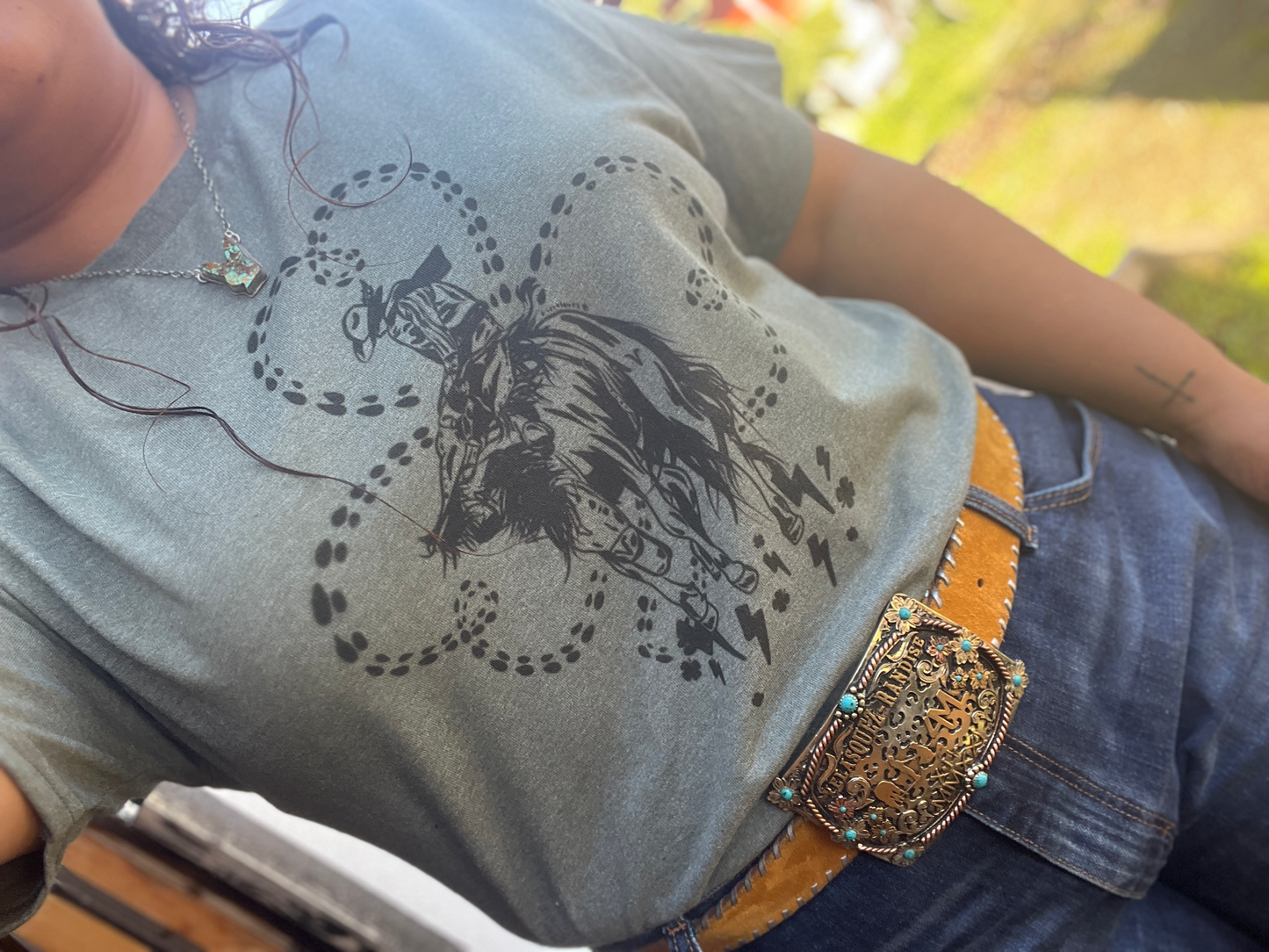 Luck of the Cowboy Tshirt