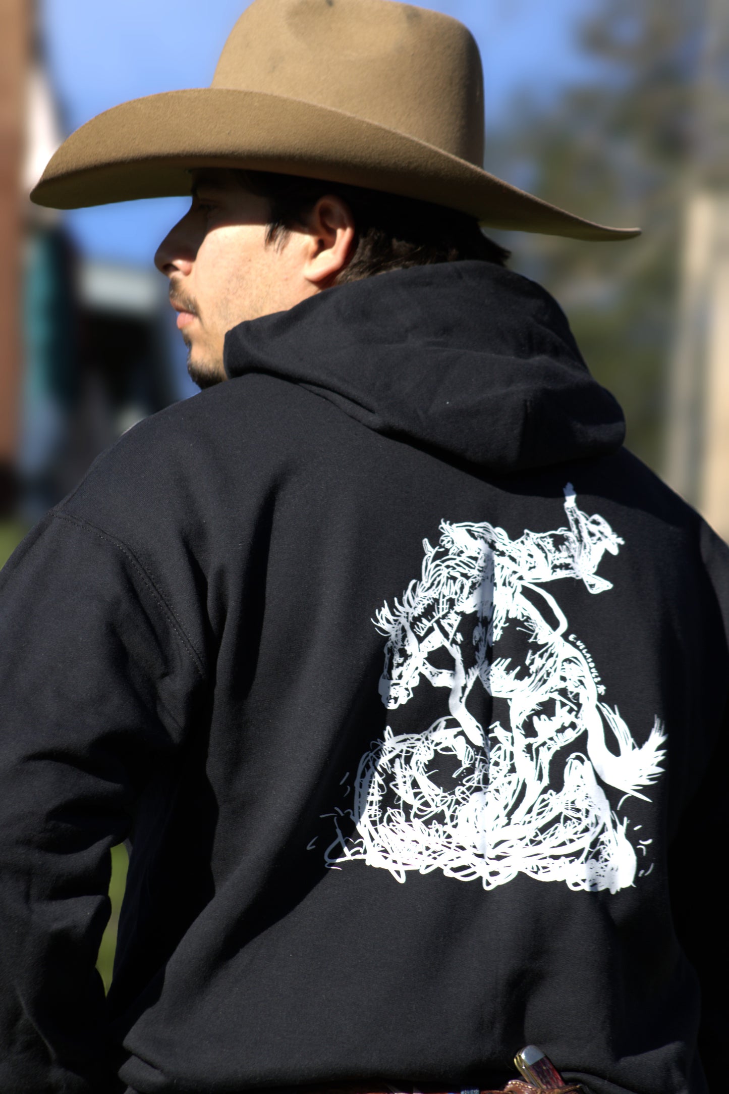 Black Storm Chaser Hoodie