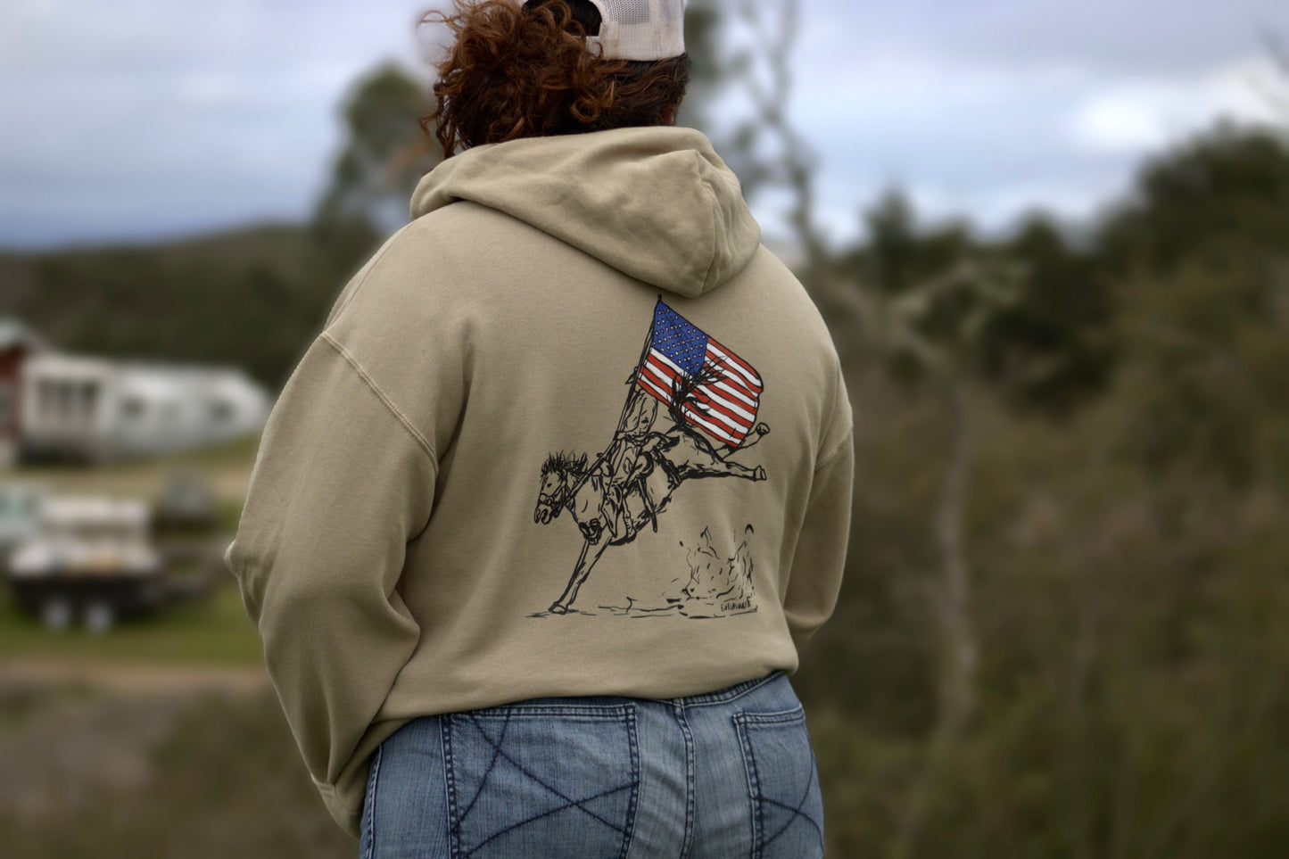 Bucking Freedom Hoodie