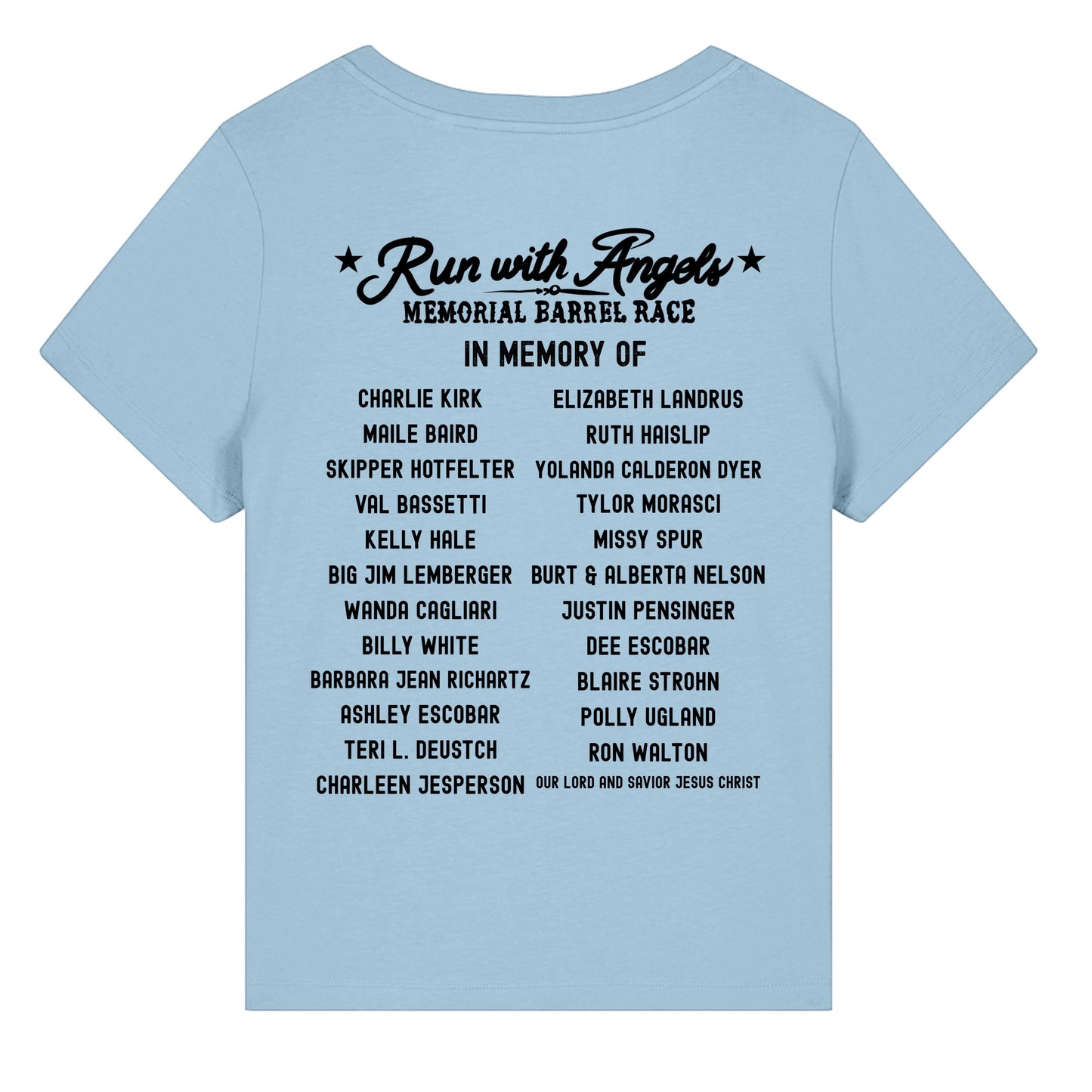 Pre-Order Run with Angels Tshirt