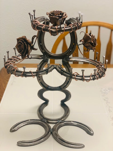 Horseshoe Jewelry Rack