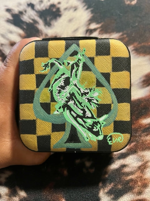 Hand-Painted Travel Jewelry Boxes