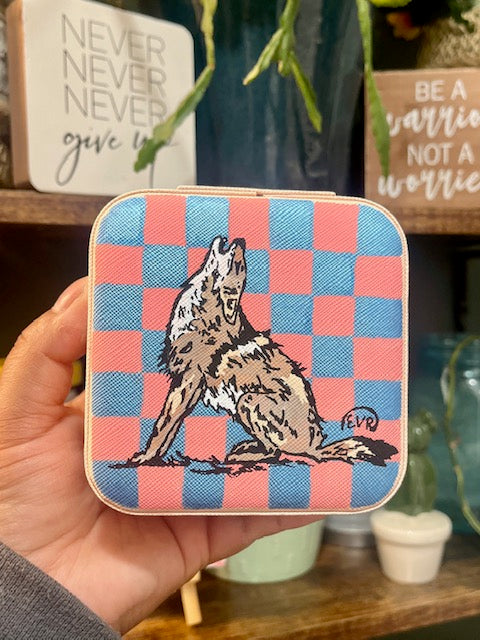 Hand-Painted Travel Jewelry Boxes